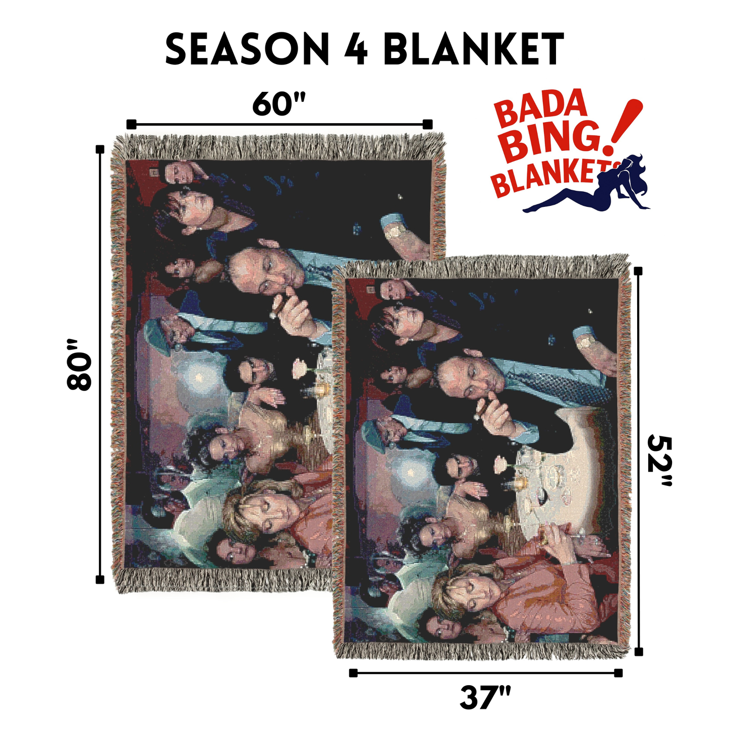 Sopranos Season 4 Blanket